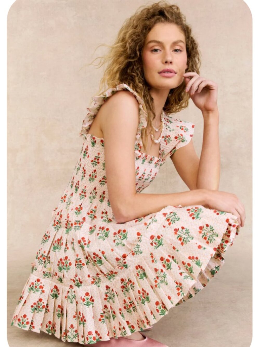 Hill House Home The Charlotte Nap Dress Size M - Picture 5 of 7
